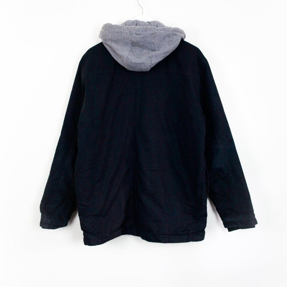 Wrangler Workwear Black Padded Denim Jacket (Small) - Picture 3 of 5